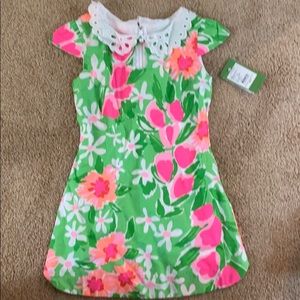 Lily Pulitzer green and pink dress